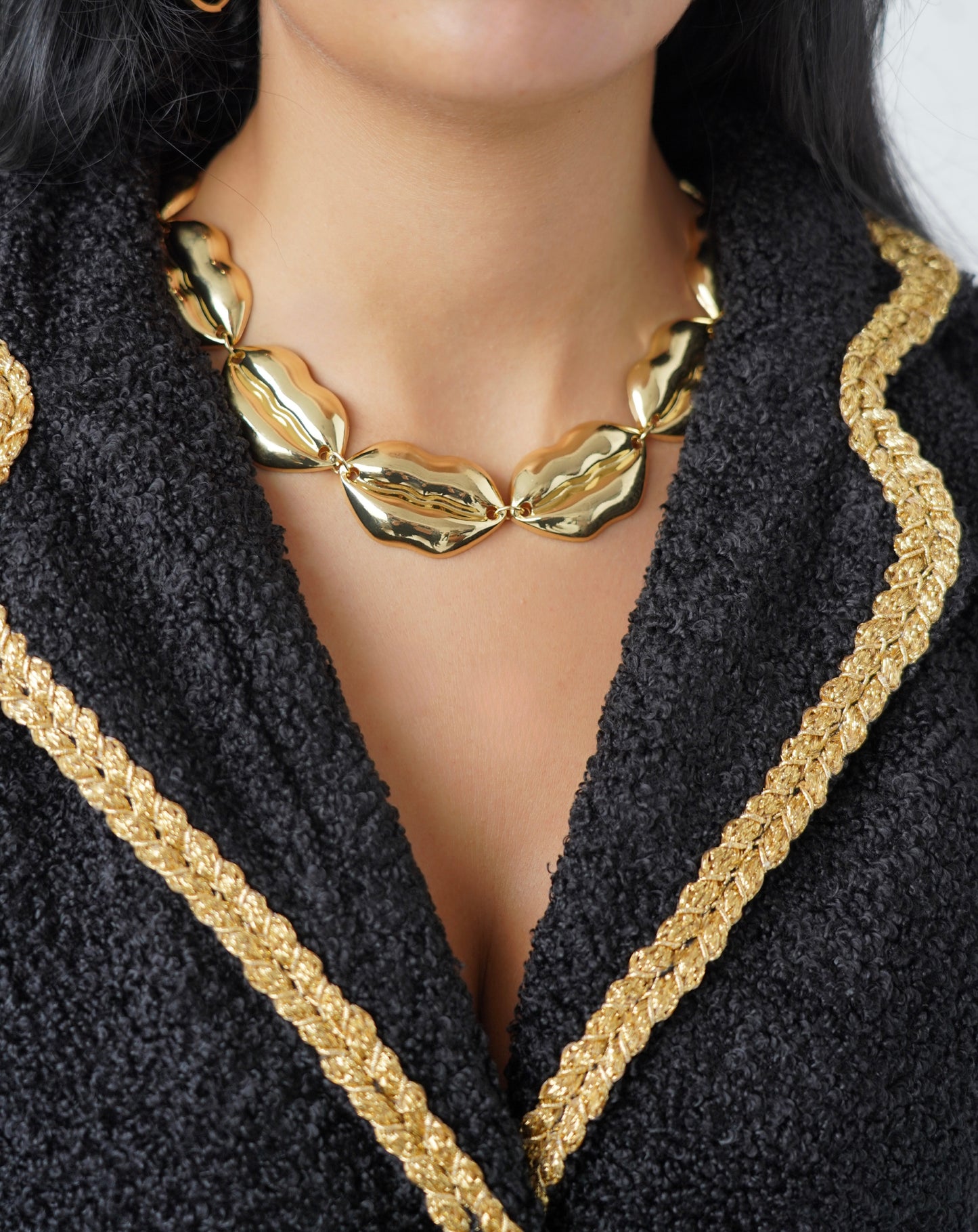Statement chunky necklace