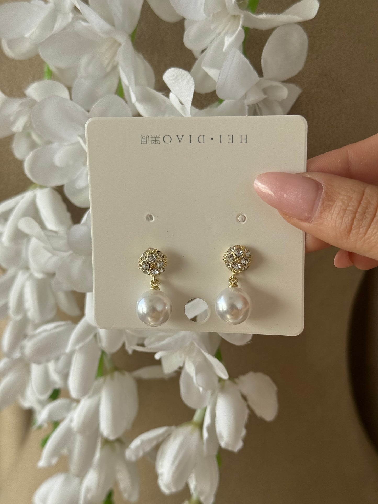 Earrings Classy Pearl