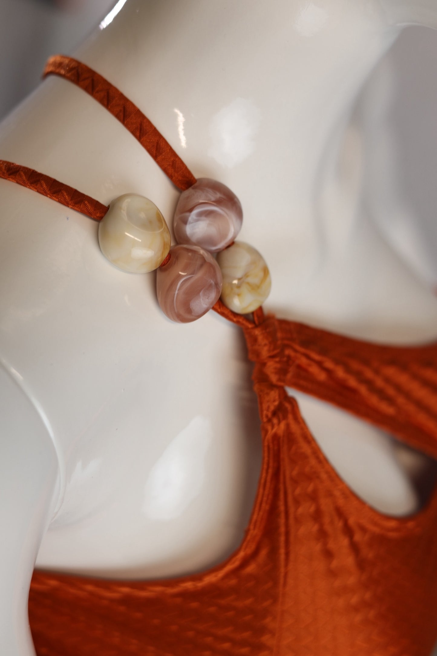 Black Bikini with Geometric Pareo Wrap Set 3pcs