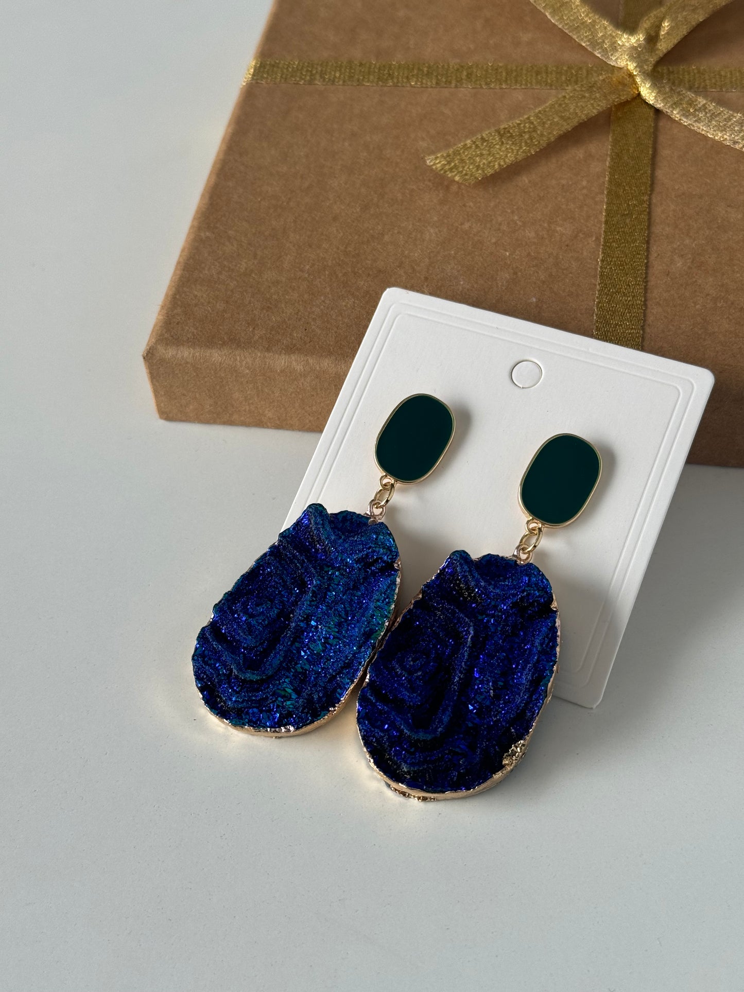 Elegant and luxurious — these deep blue