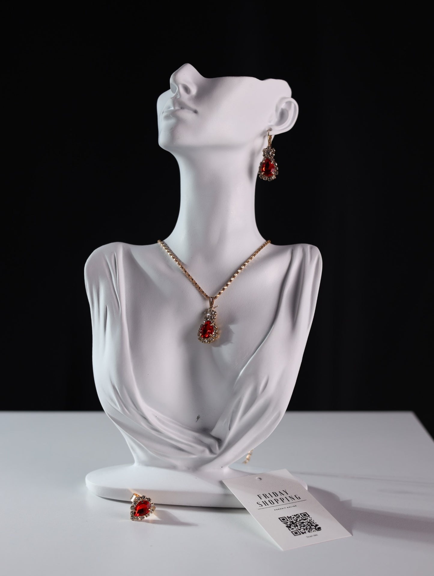 Crimson Elegance Set