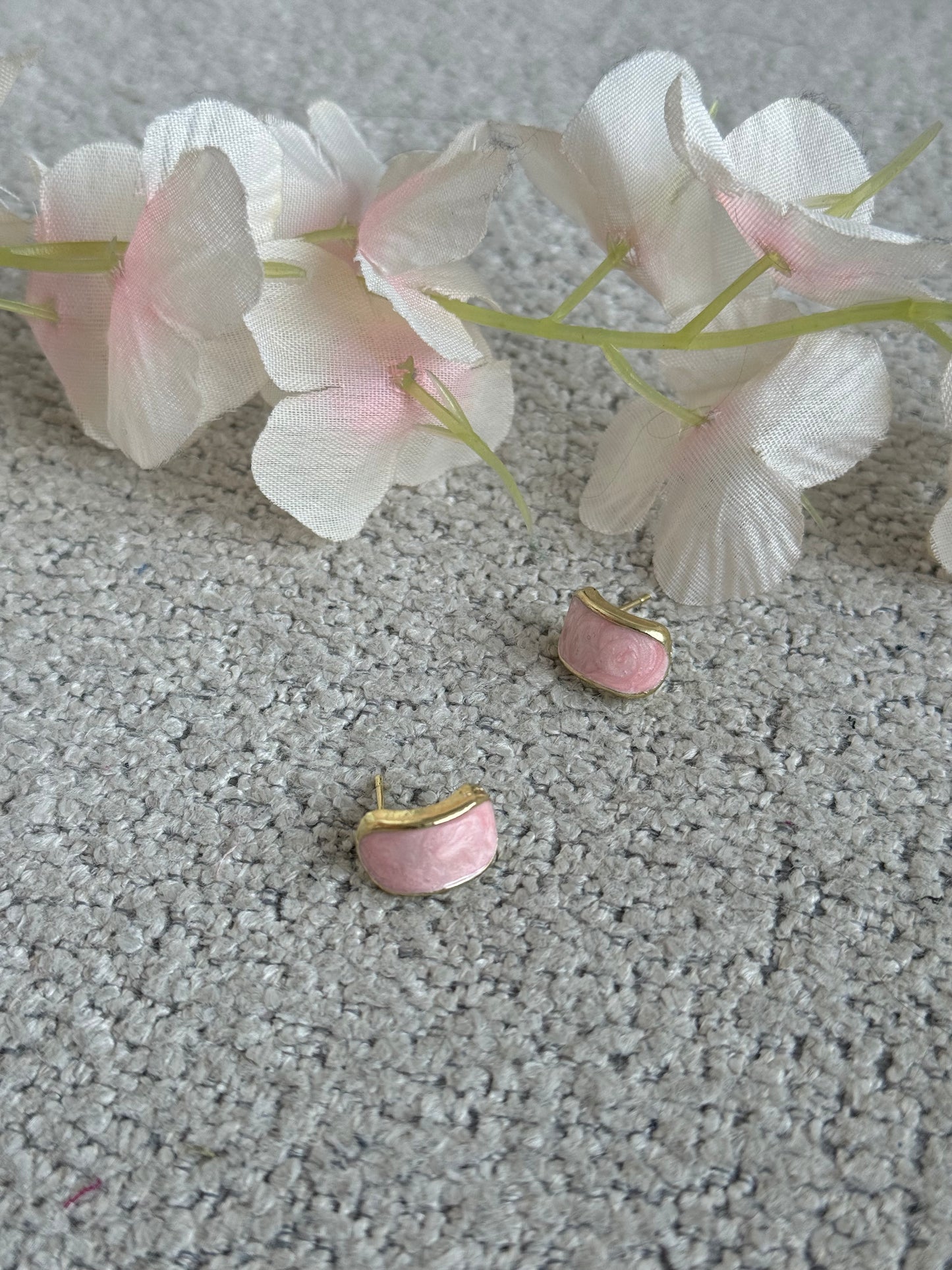 Pink Earrings Classic