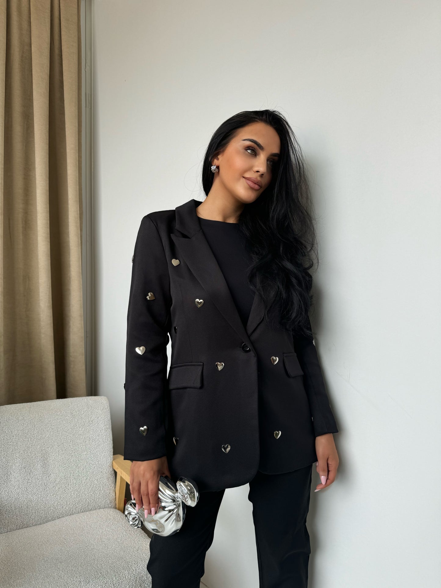 Coat Black Heart