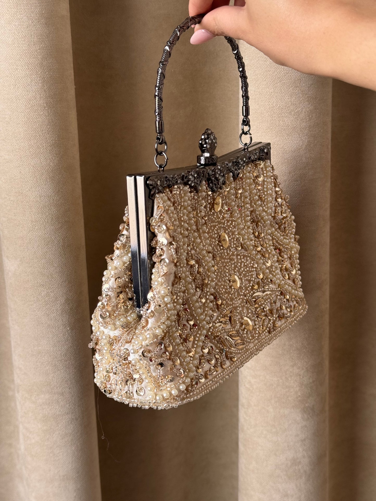 Vintage Sequin HandBag