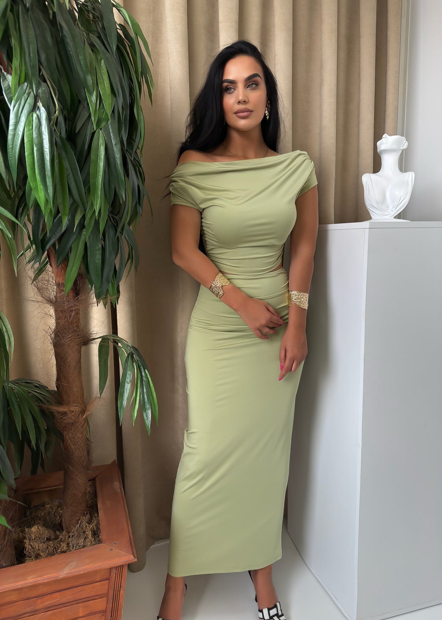 Two Pcs Set Nuance Mint