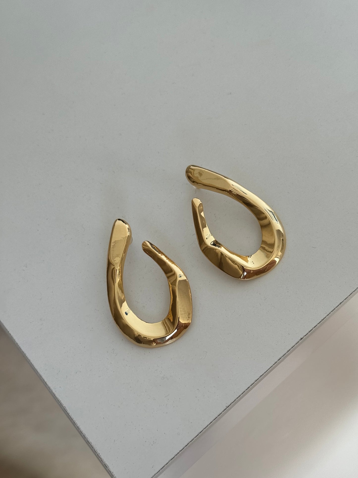 Gold Earrings Style 25