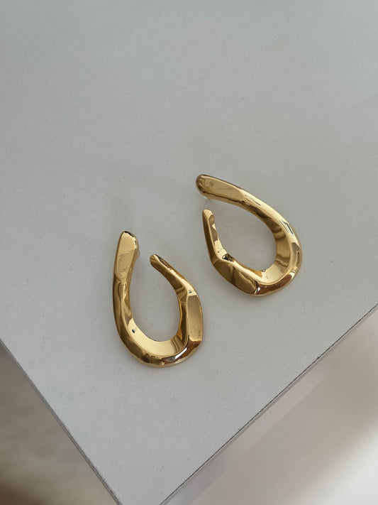Gold Earrings Style 25