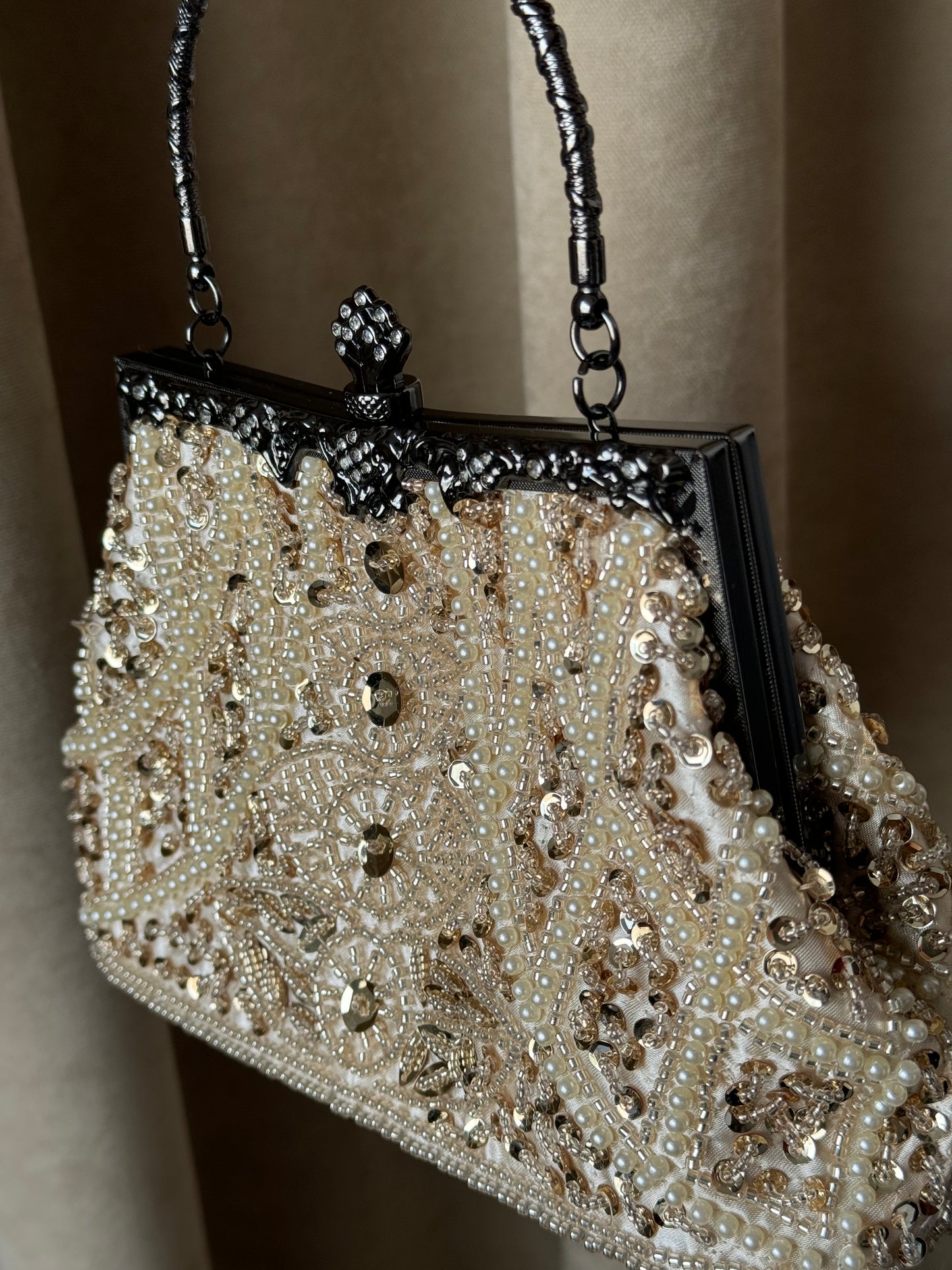 Vintage Sequin HandBag