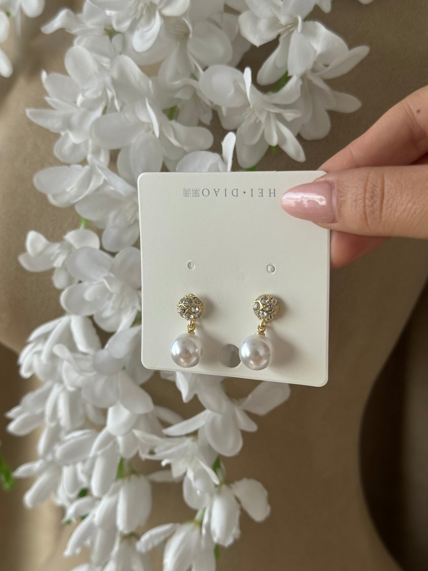 Earrings Classy Pearl