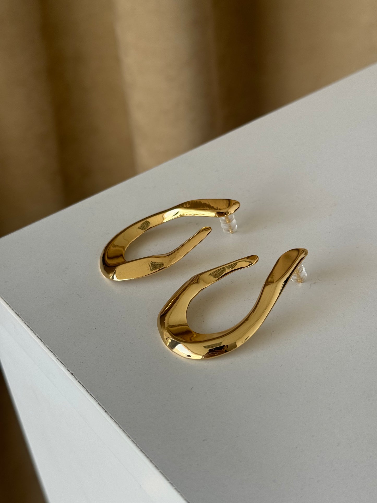 Gold Earrings Style 25