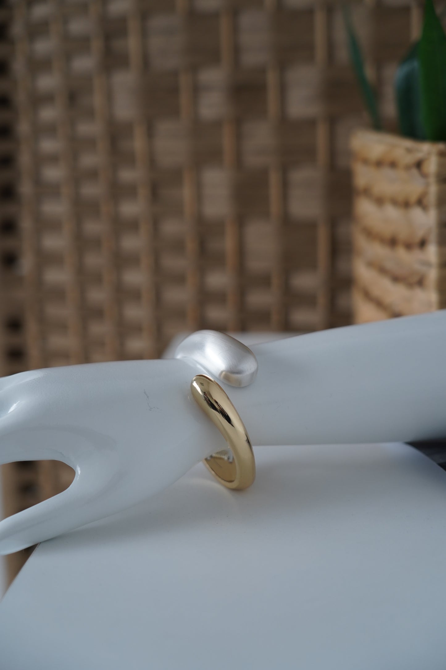 Bracelet Modern Silver & Gold