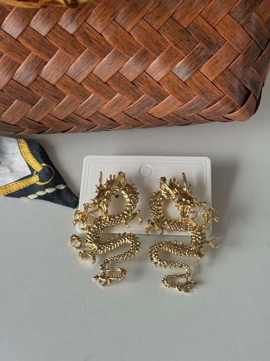Dragon Style Earrings