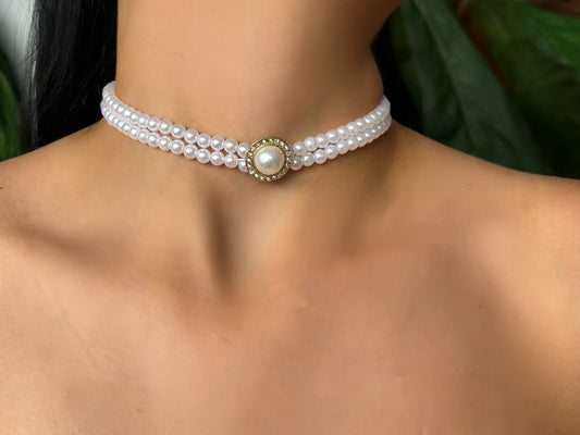 Pearl Necklace Elegant for Wedding