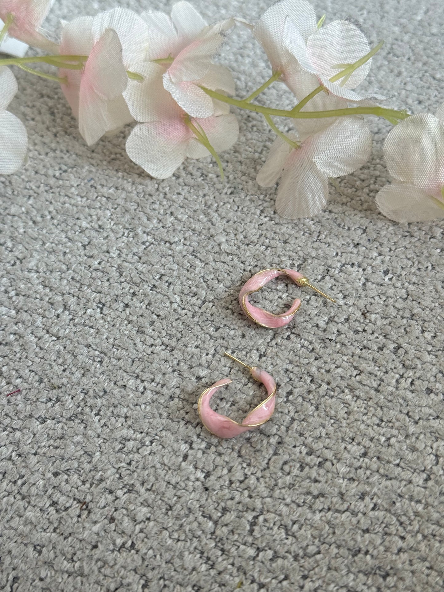 Pink Earrings Classy