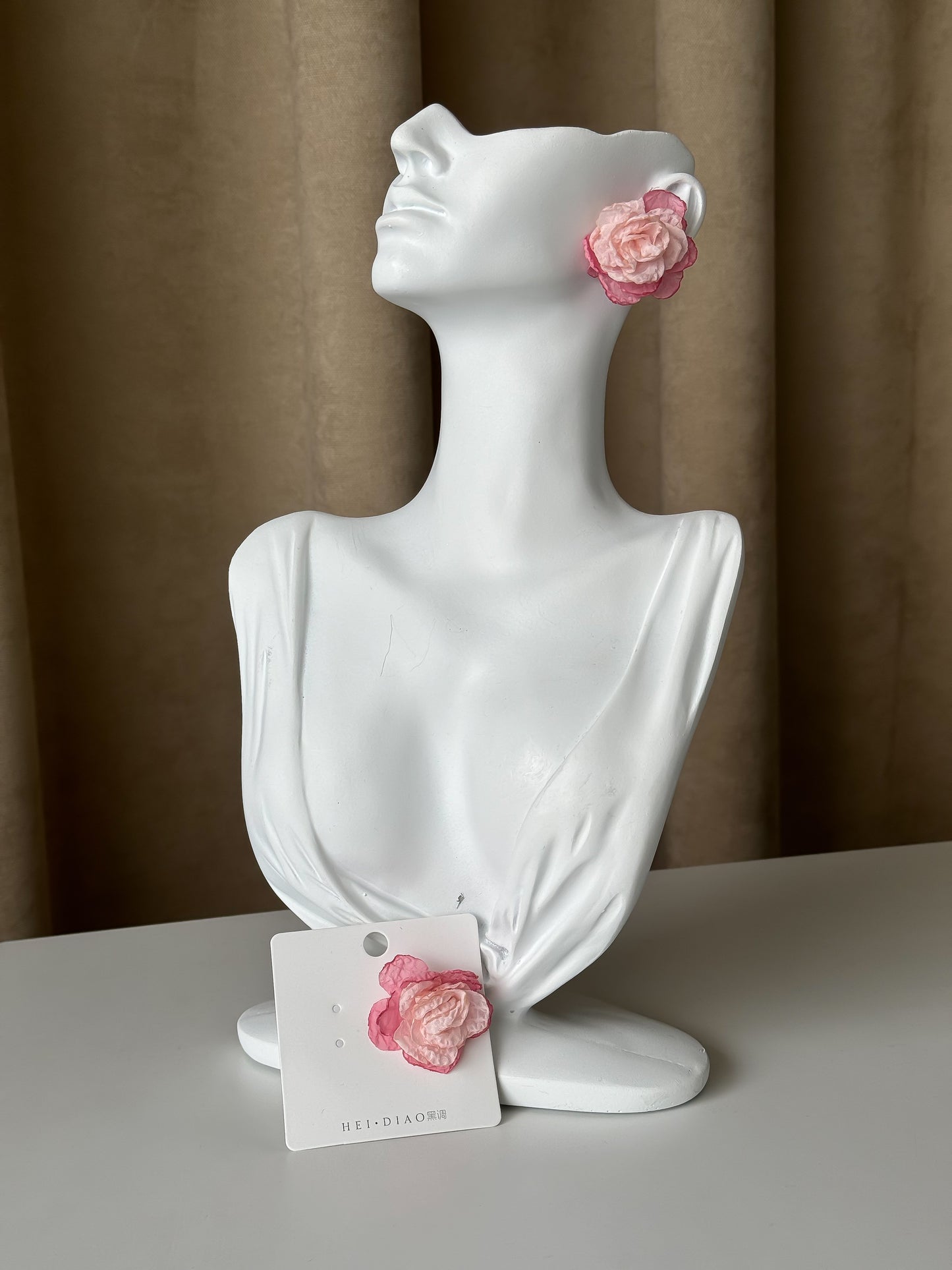 Blush Bloom Stud Earrings