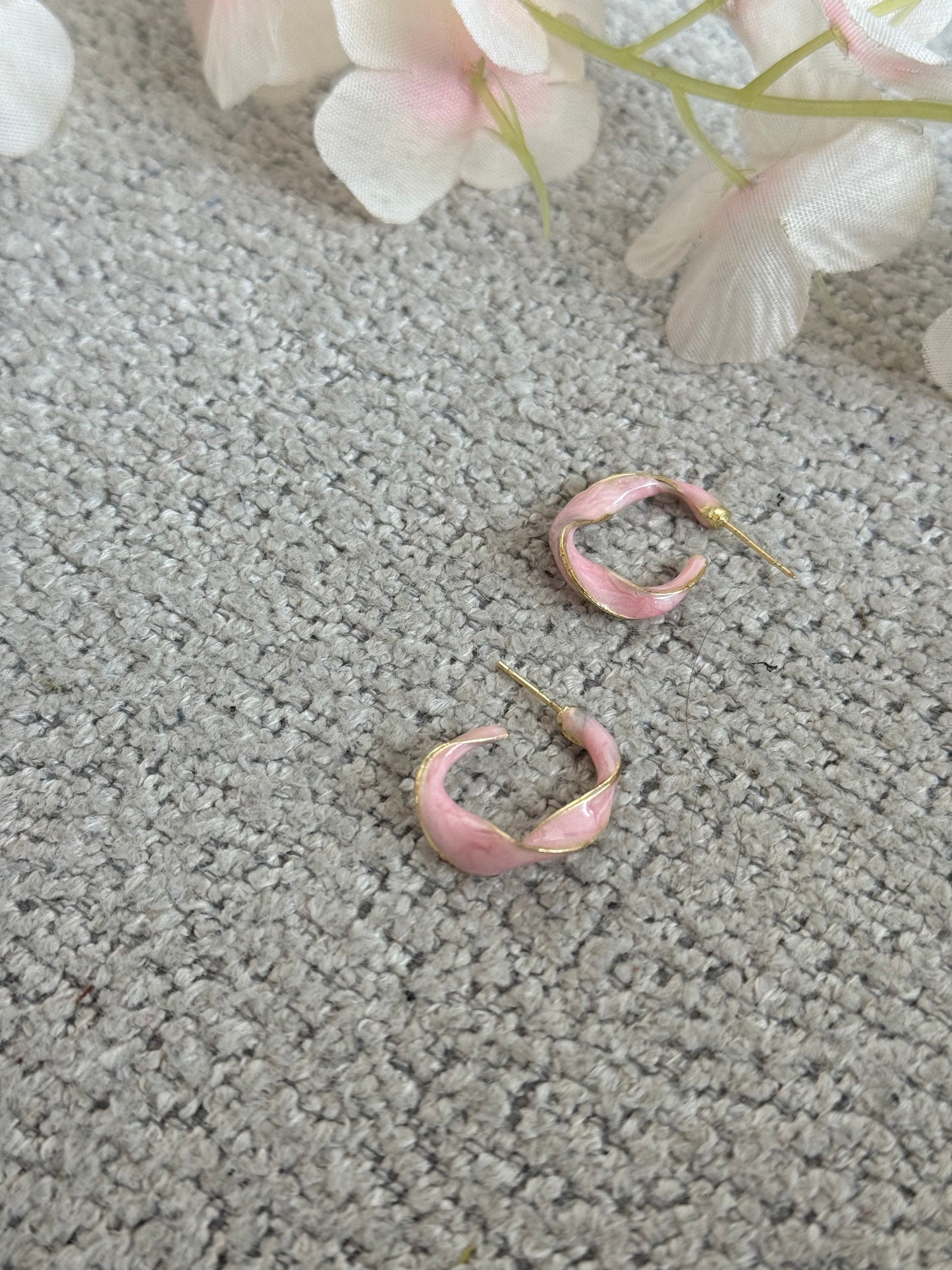 Pink Earrings Classy