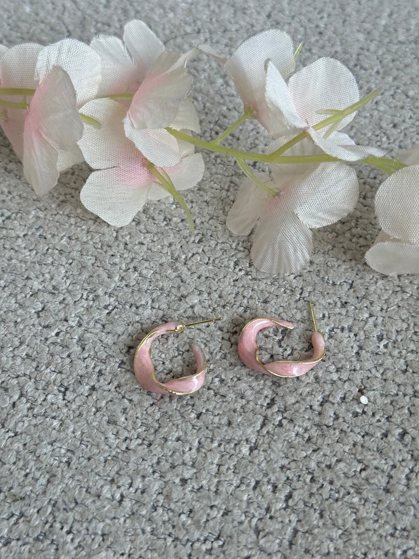 Pink Earrings Classy