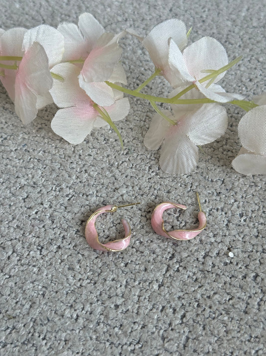 Pink Earrings Classy