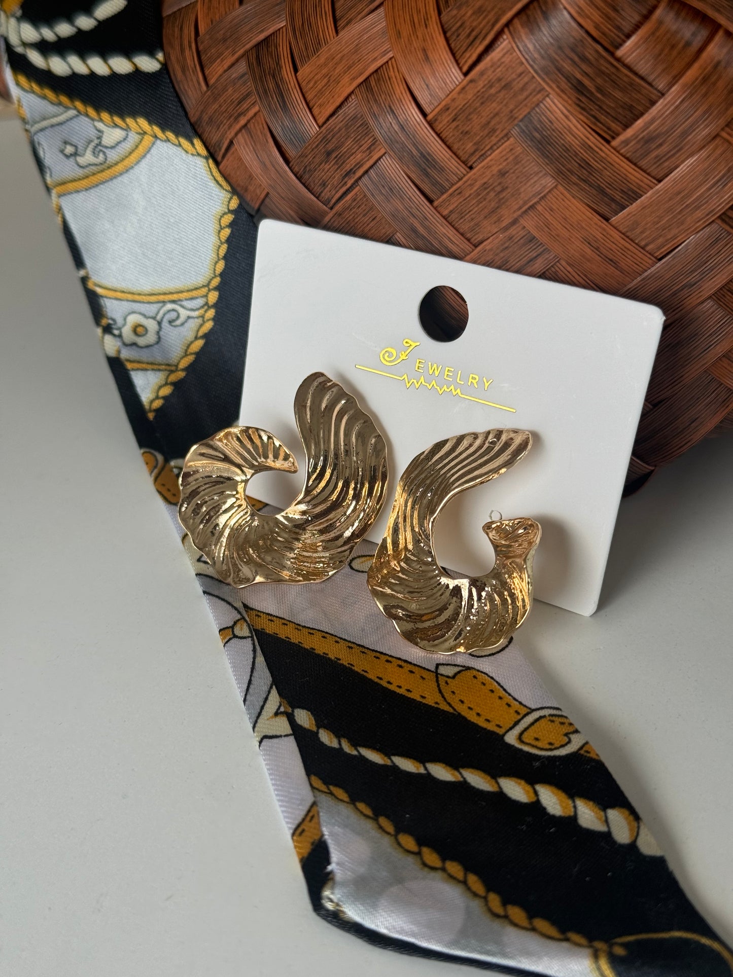 Gold 2025 Style Earrings