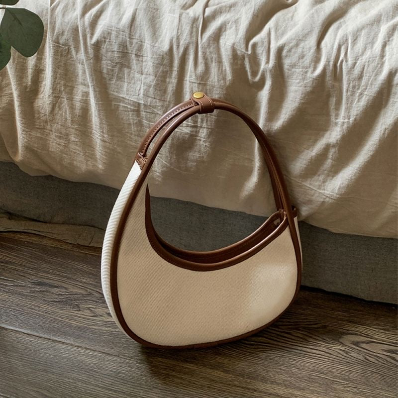 Elegant Crescent Handbag