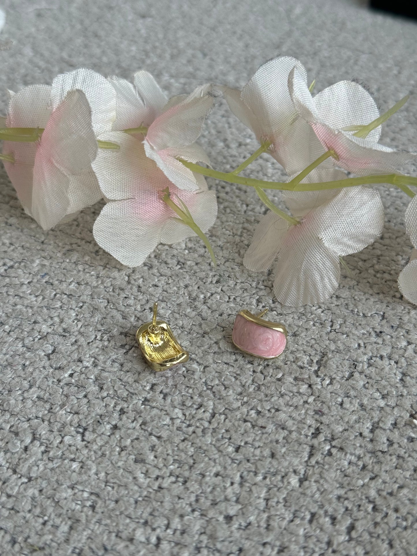 Pink Earrings Classic