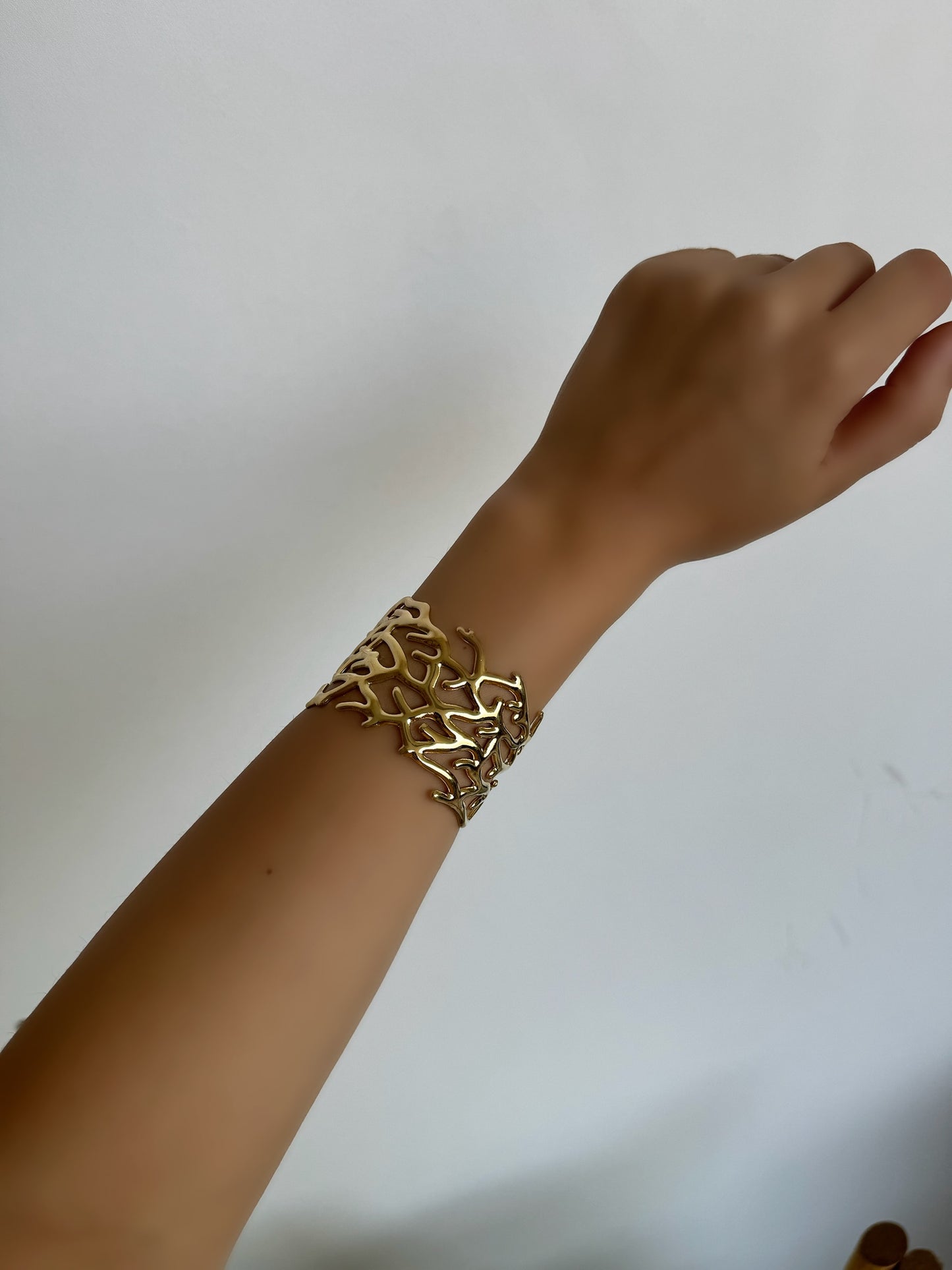 Bold gold Cuff