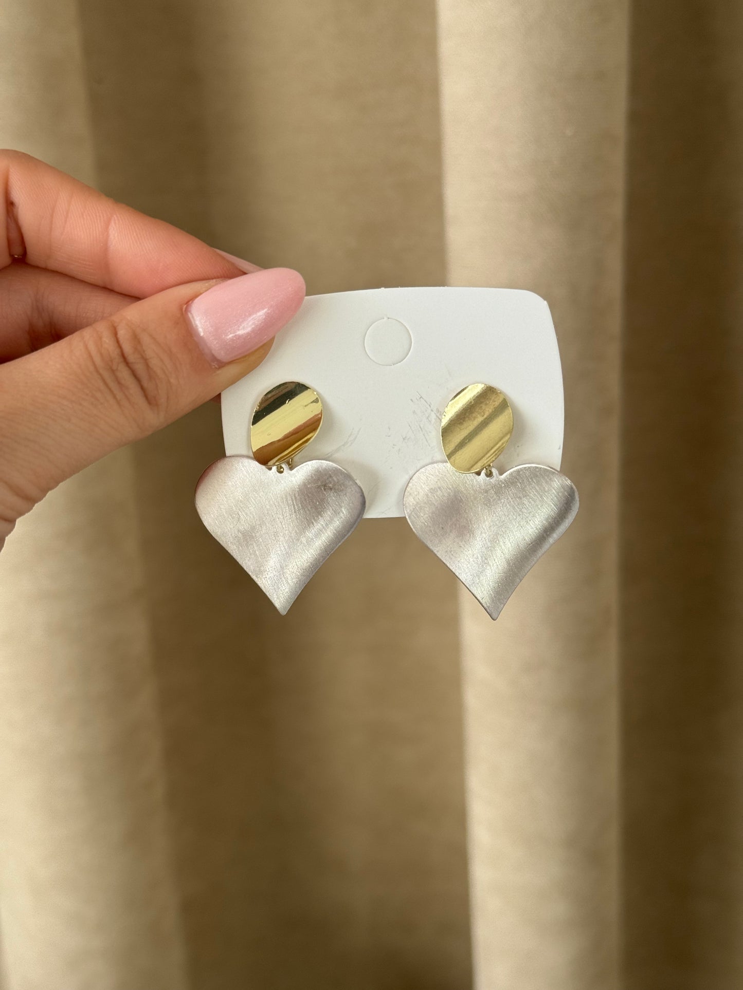 Heart Style Earrings