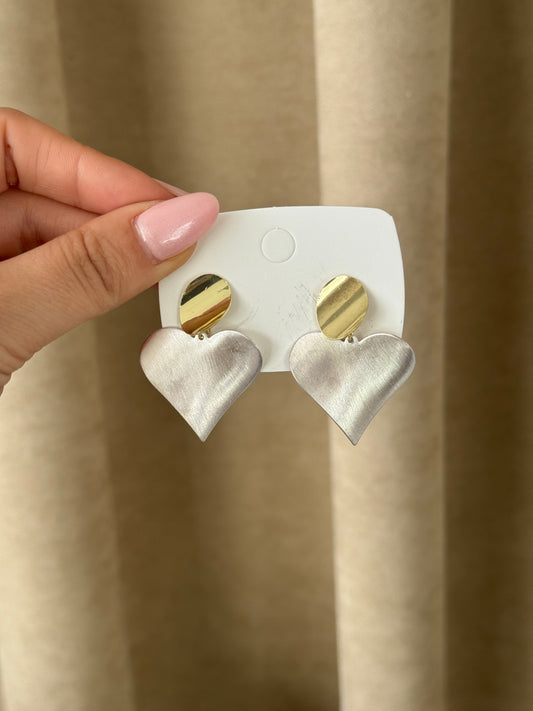 Heart Style Earrings