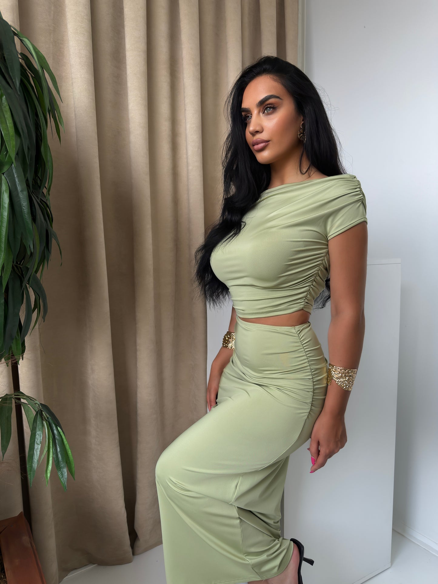 Two Pcs Set Nuance Mint