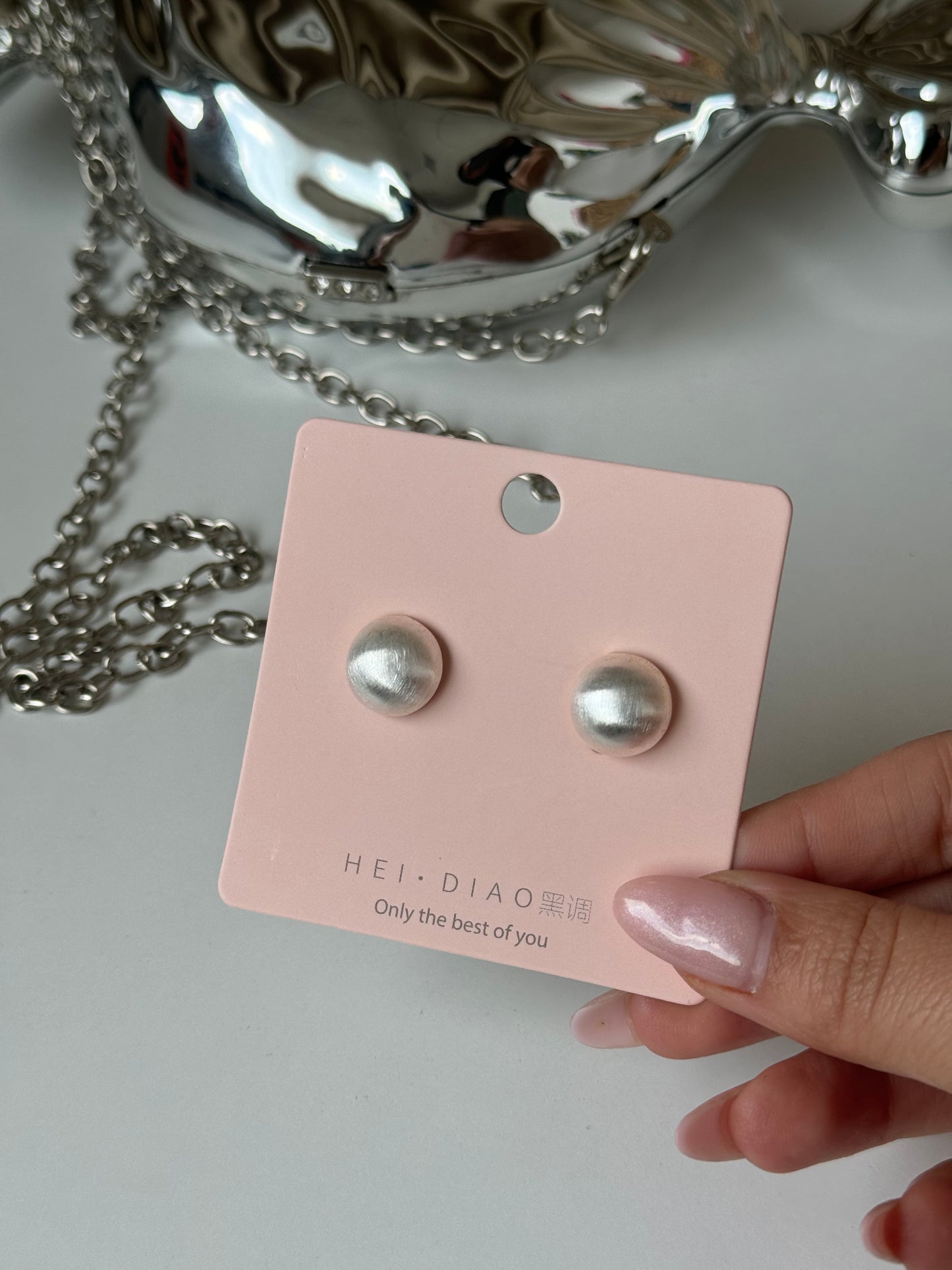 Pearl Material Earrings