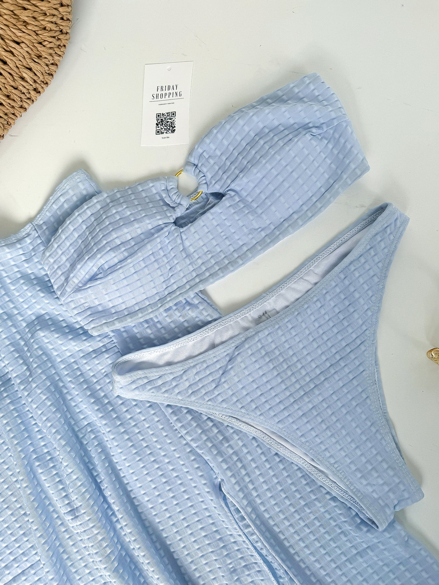 Bikini 3-pcs Sky Blue