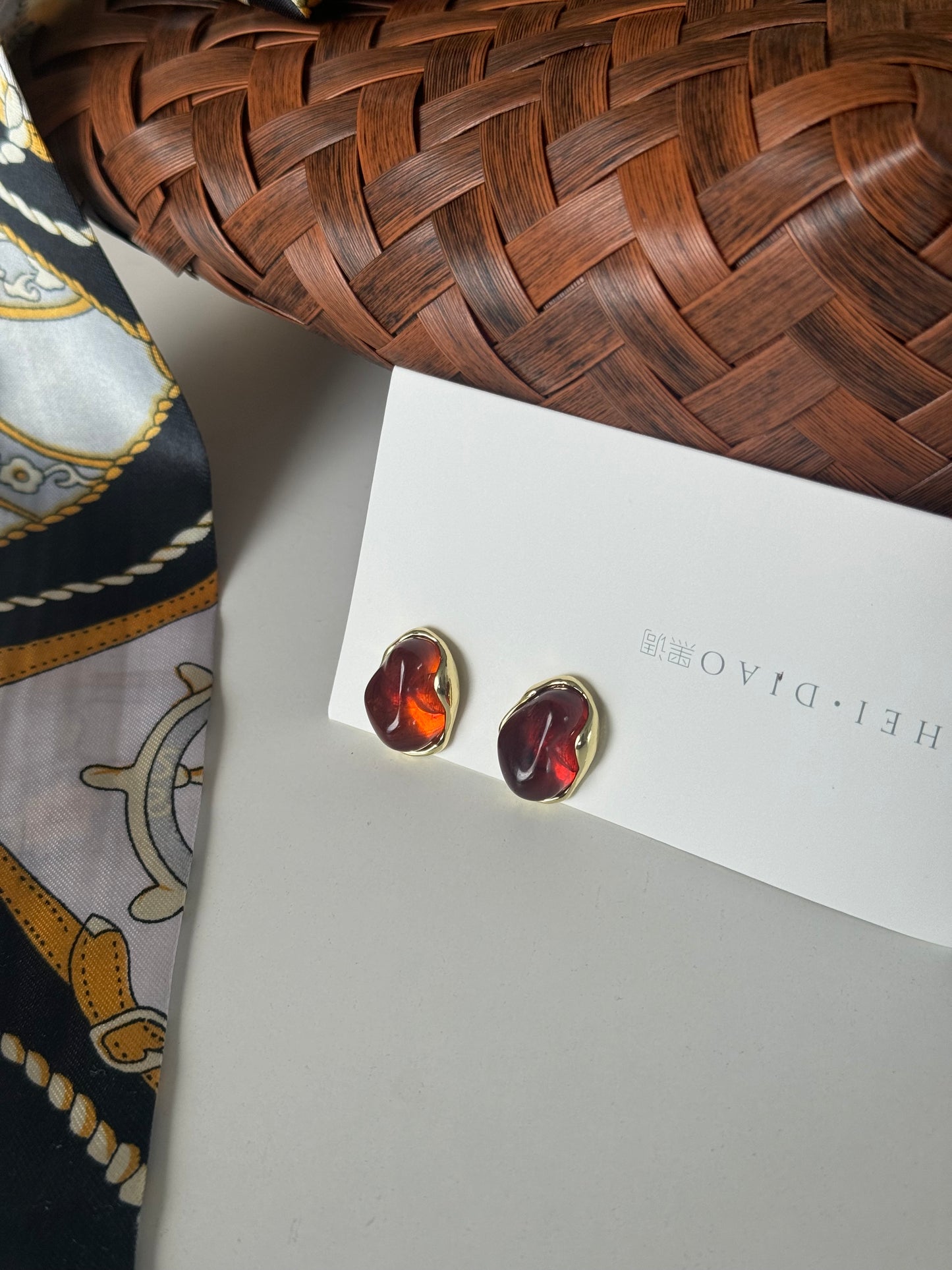 Crystal Brown Earrings