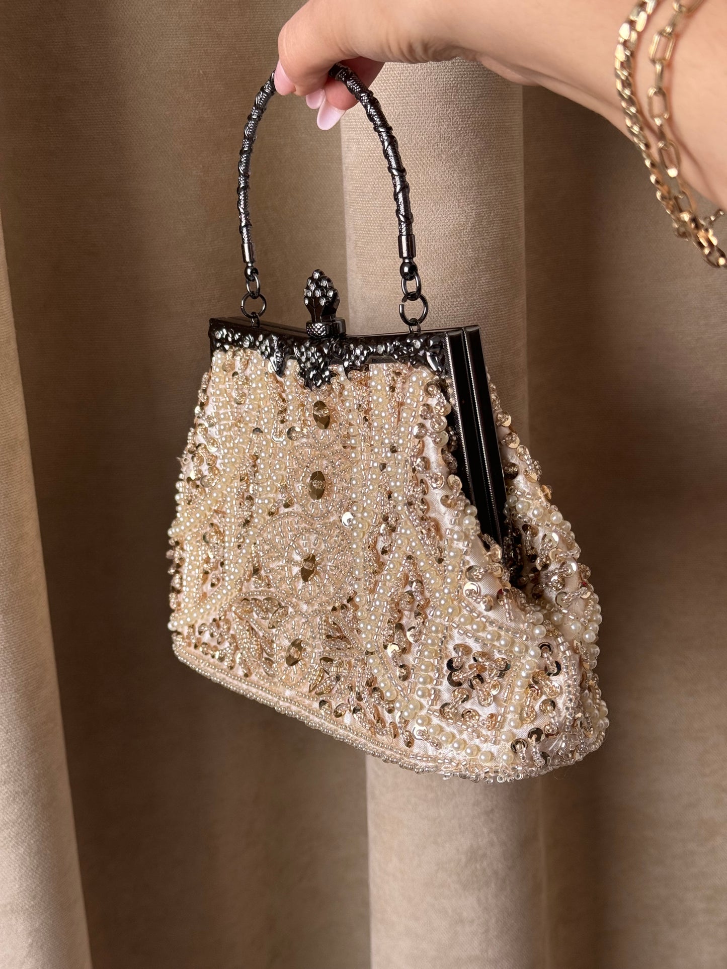 Vintage Sequin HandBag