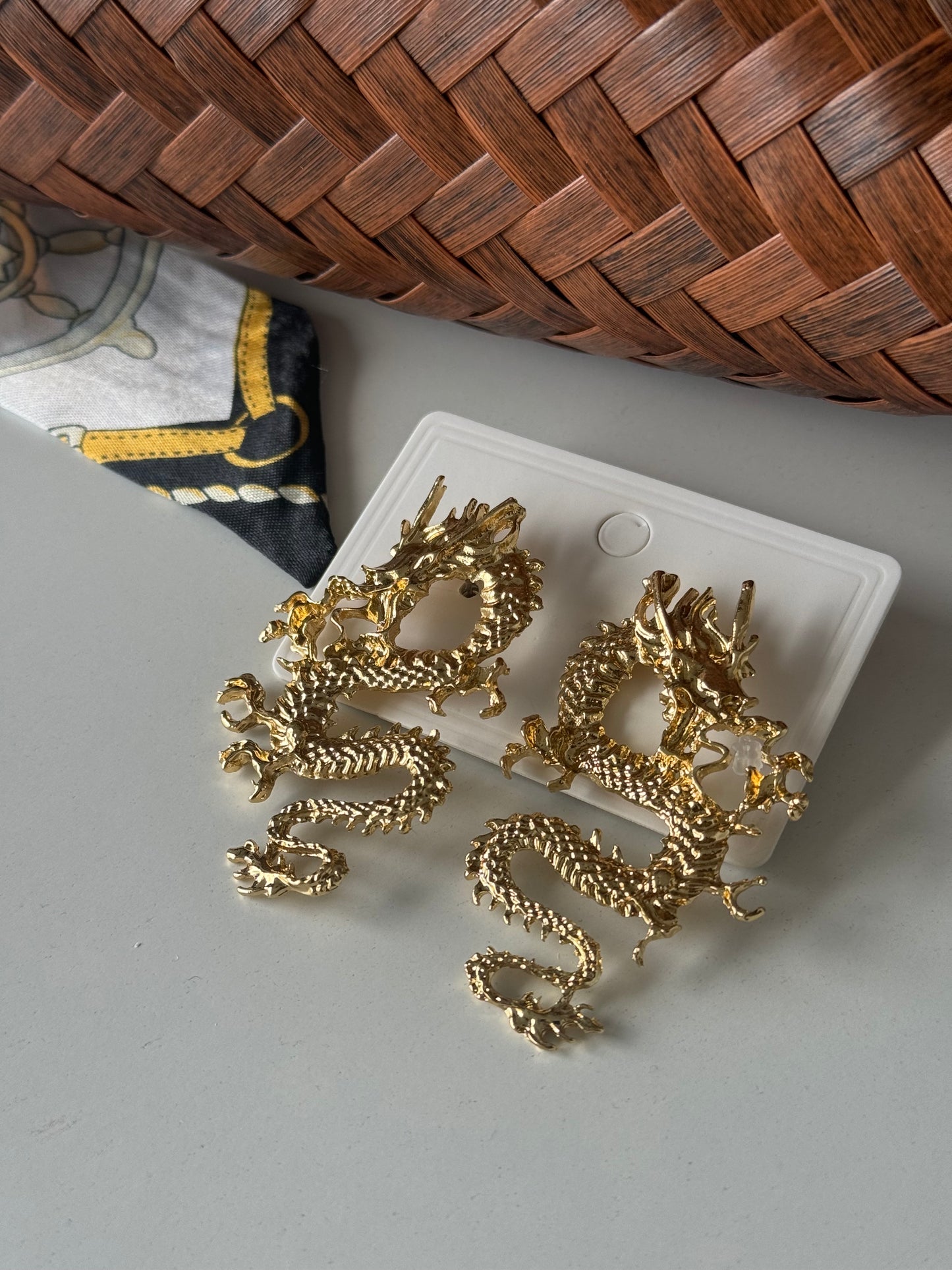 Dragon Style Earrings