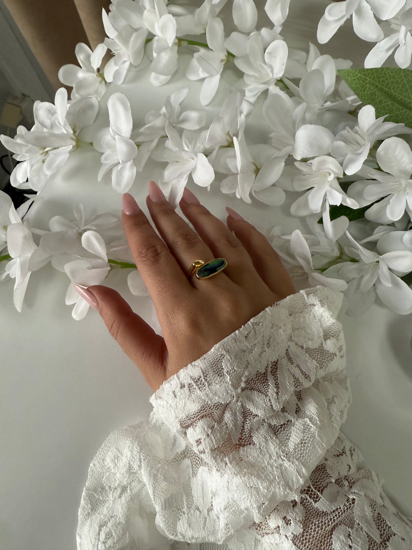 Emerald &,Gold Ring Unique