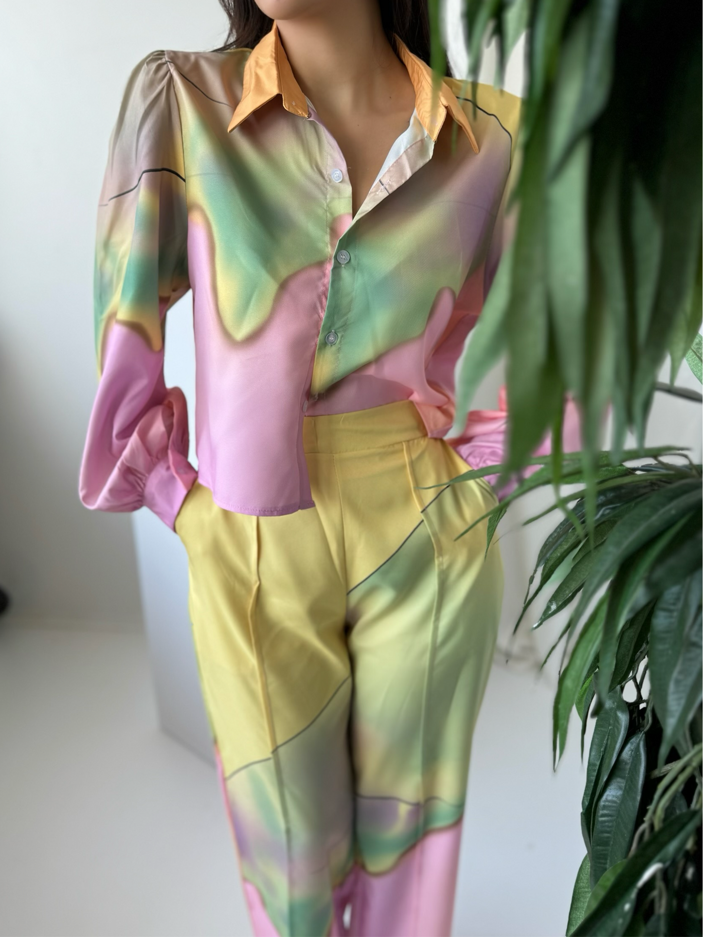 Sets Two Pcs Pants & Shirt