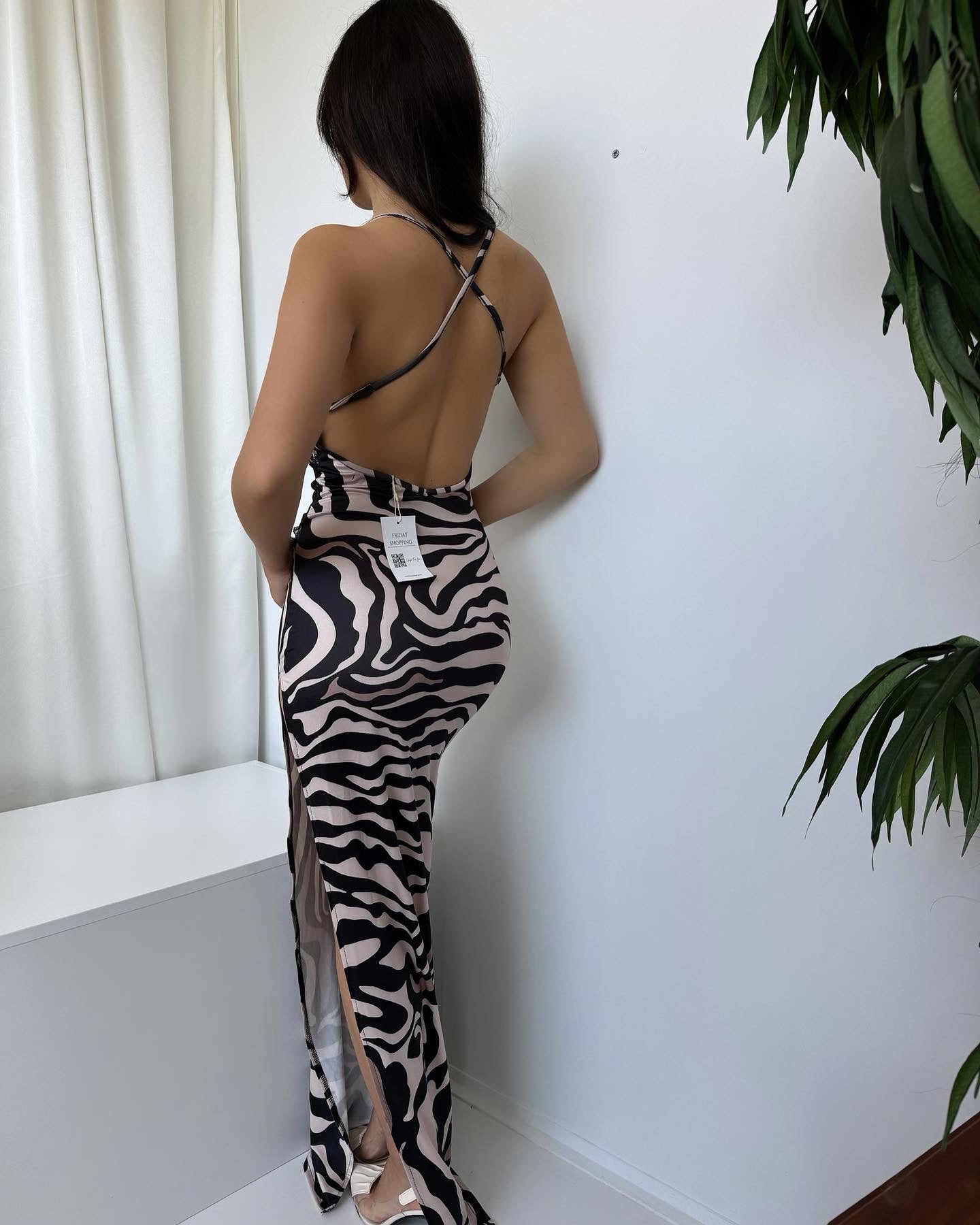 Samara Zebra Dress Print Friday Shopping L.L.C Samara Zebra Dress Print Friday Shopping L.L.C