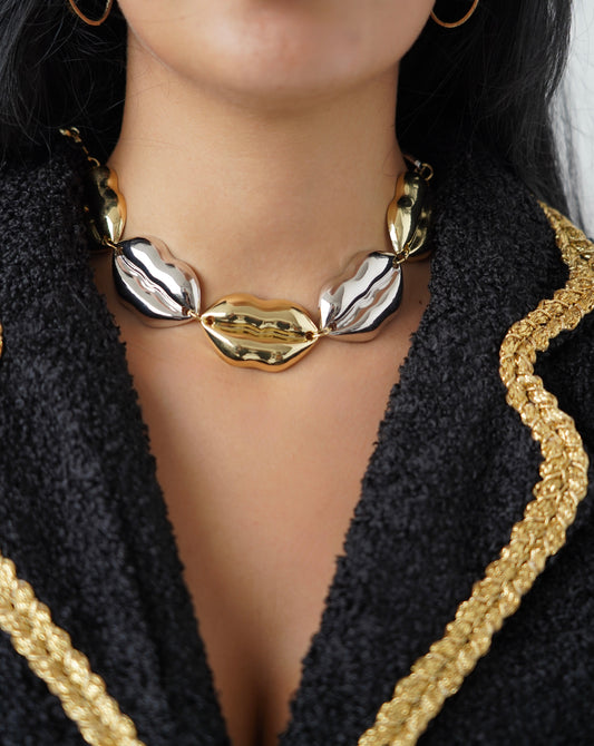 Statement chunky necklace