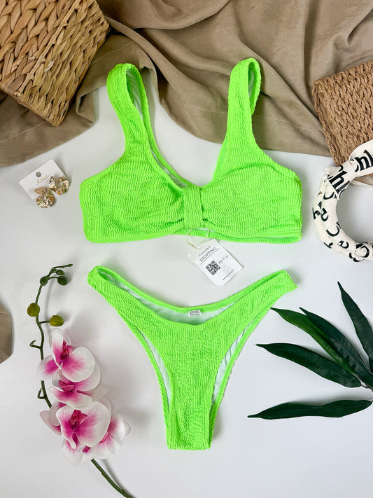 Set Bikini Green Neon