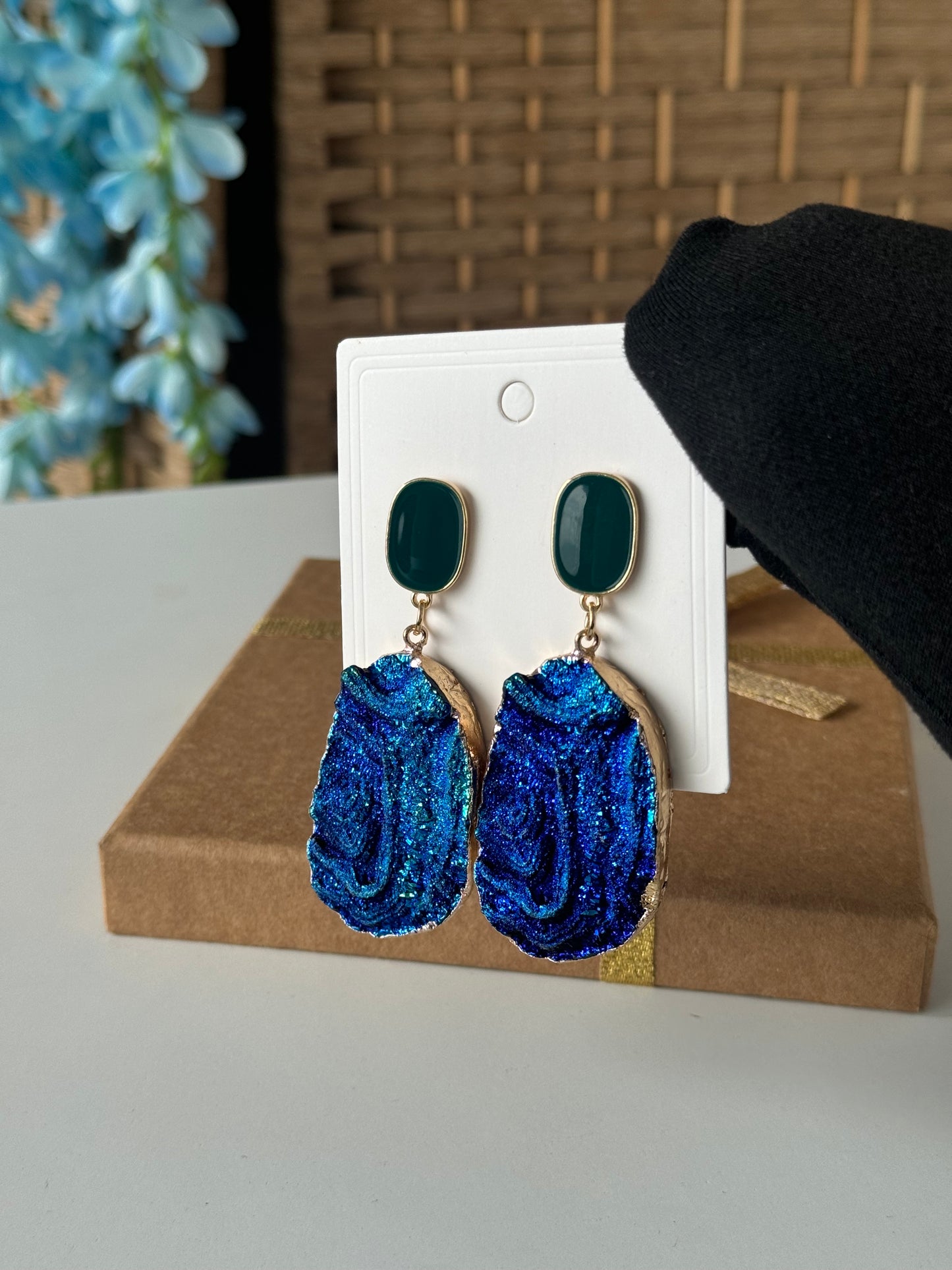 Elegant and luxurious — these deep blue