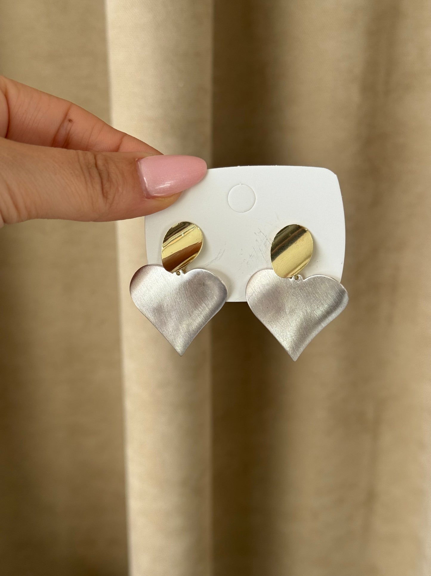 Heart Style Earrings