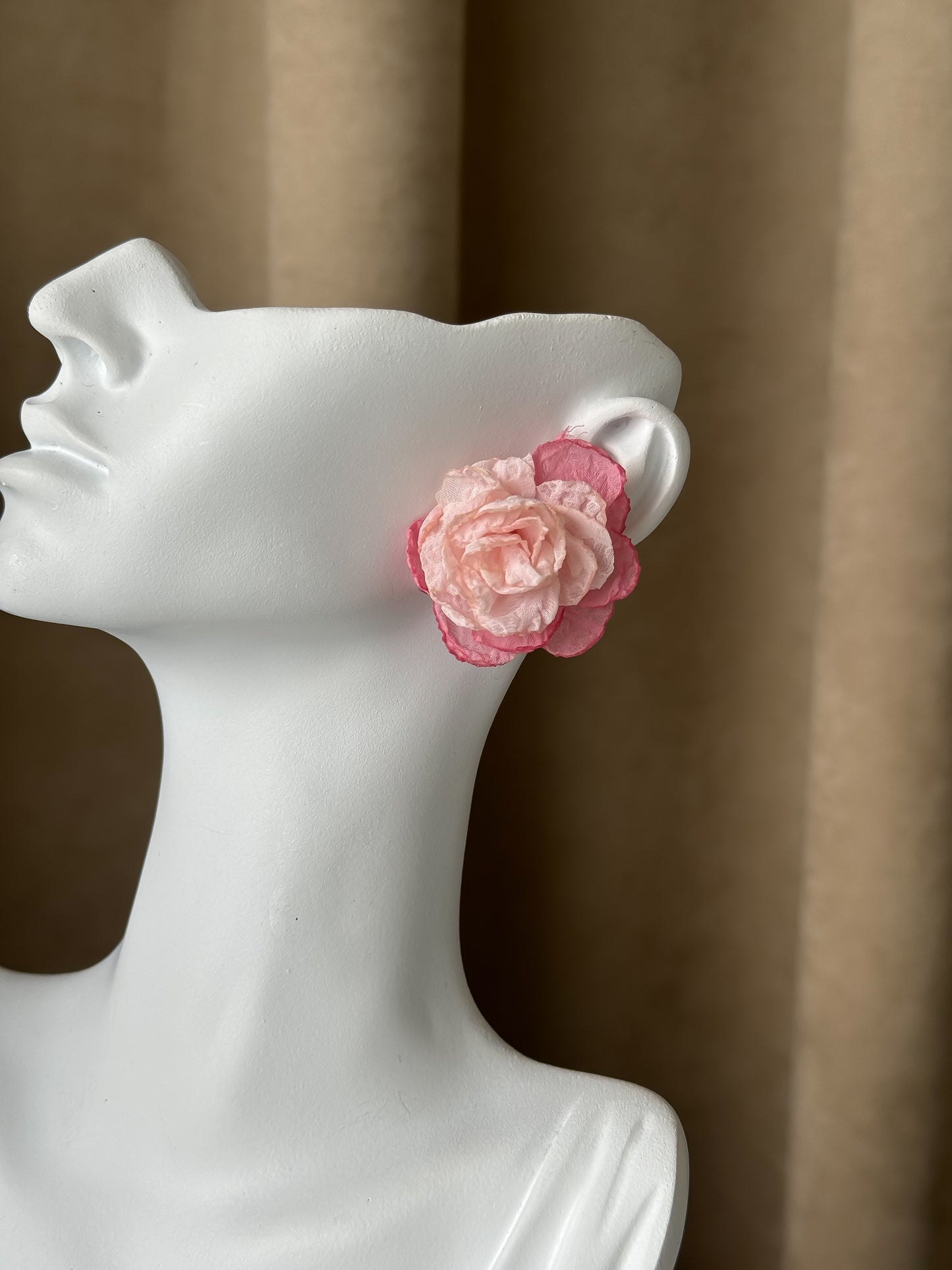 Blush Bloom Stud Earrings