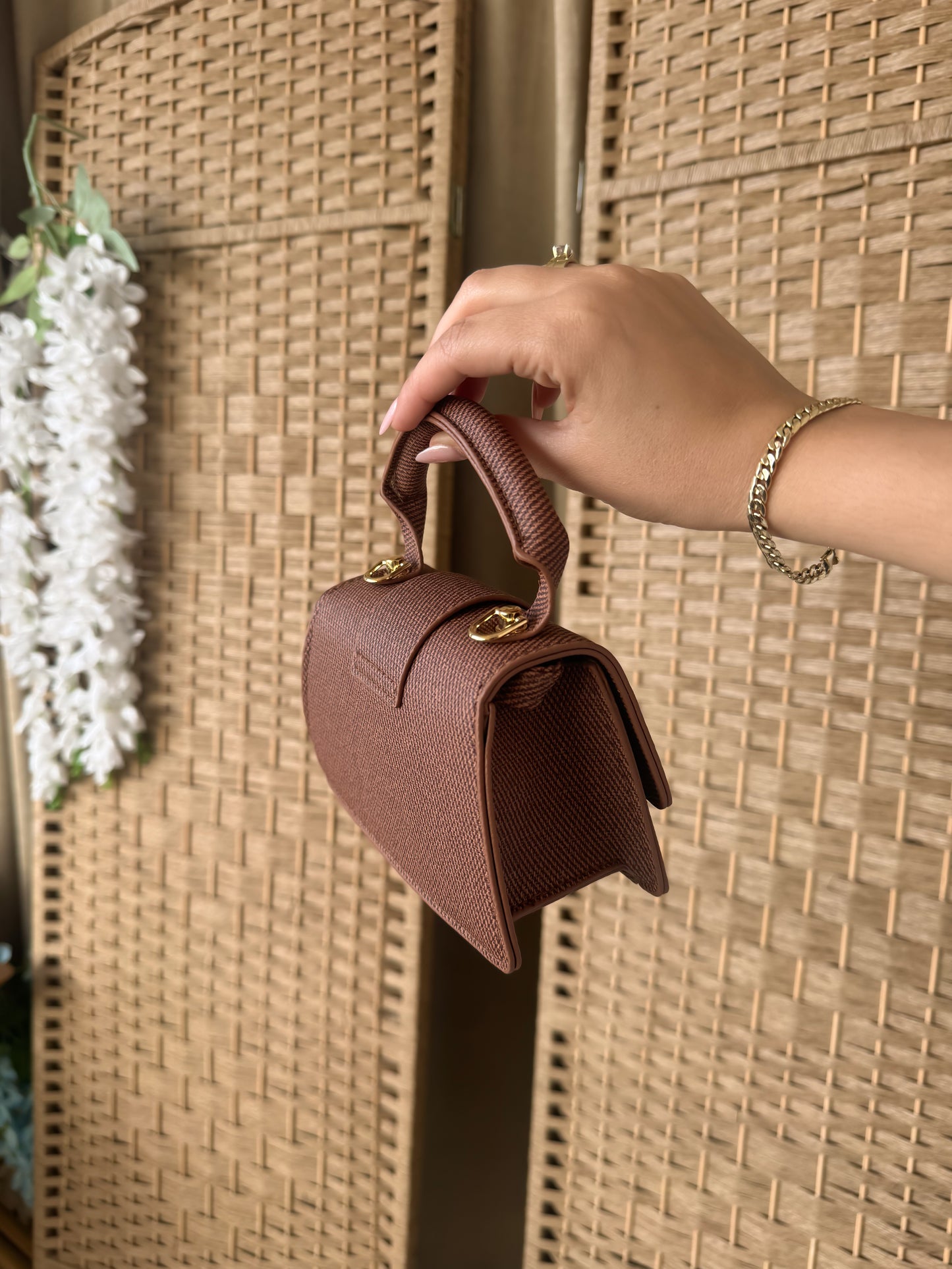 Mini Textured Top-Handle Bags – 3 Elegant Colors