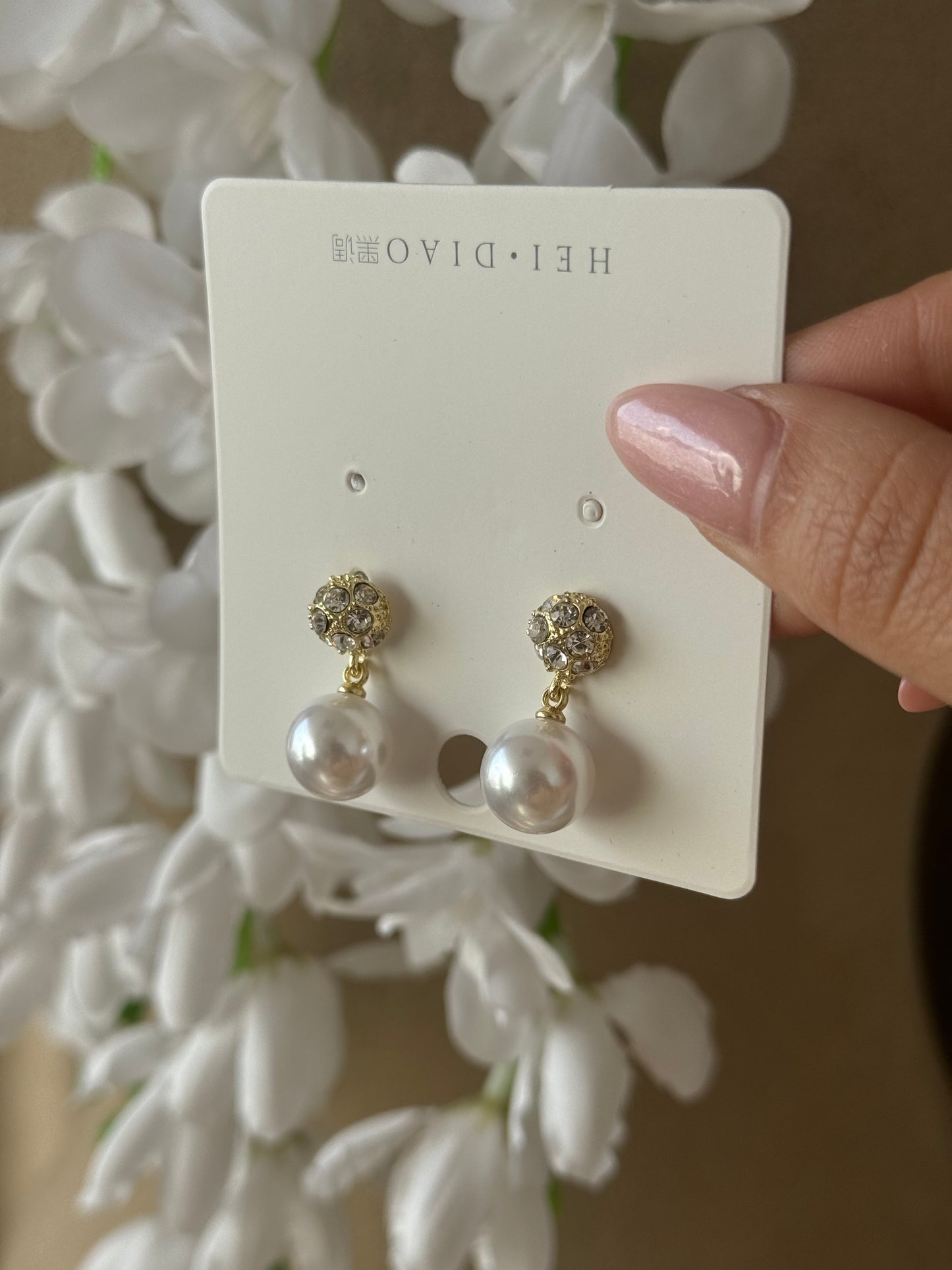 Earrings Classy Pearl