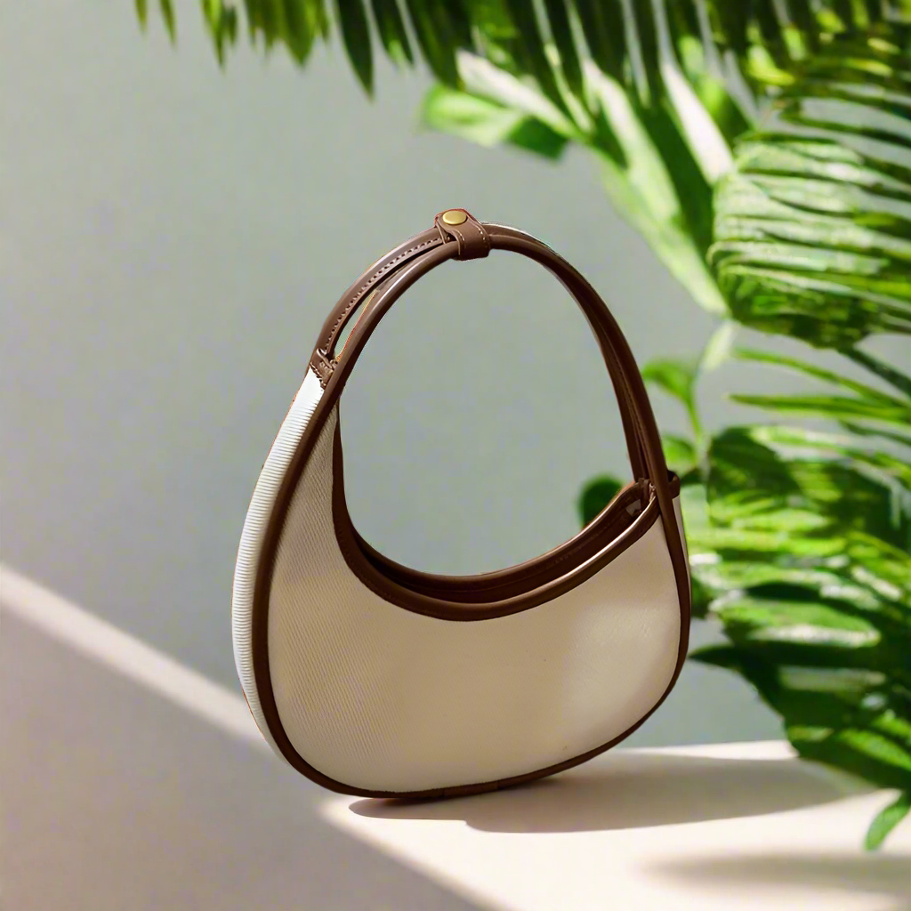 Elegant Crescent Handbag