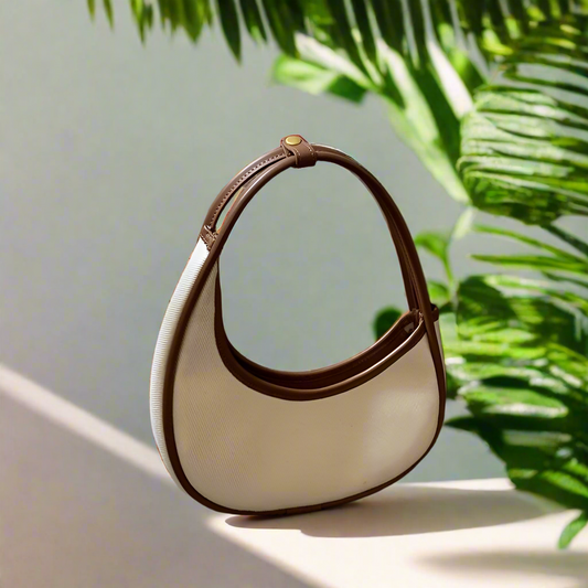 Elegant Crescent Handbag