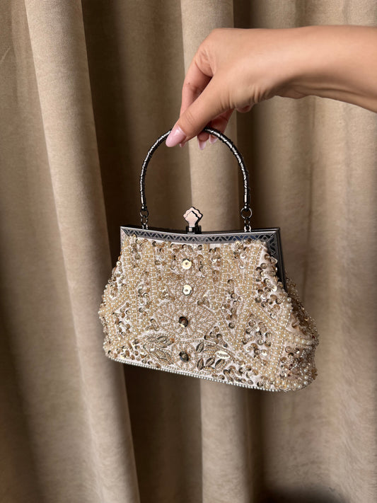 Vintage Sequin HandBag