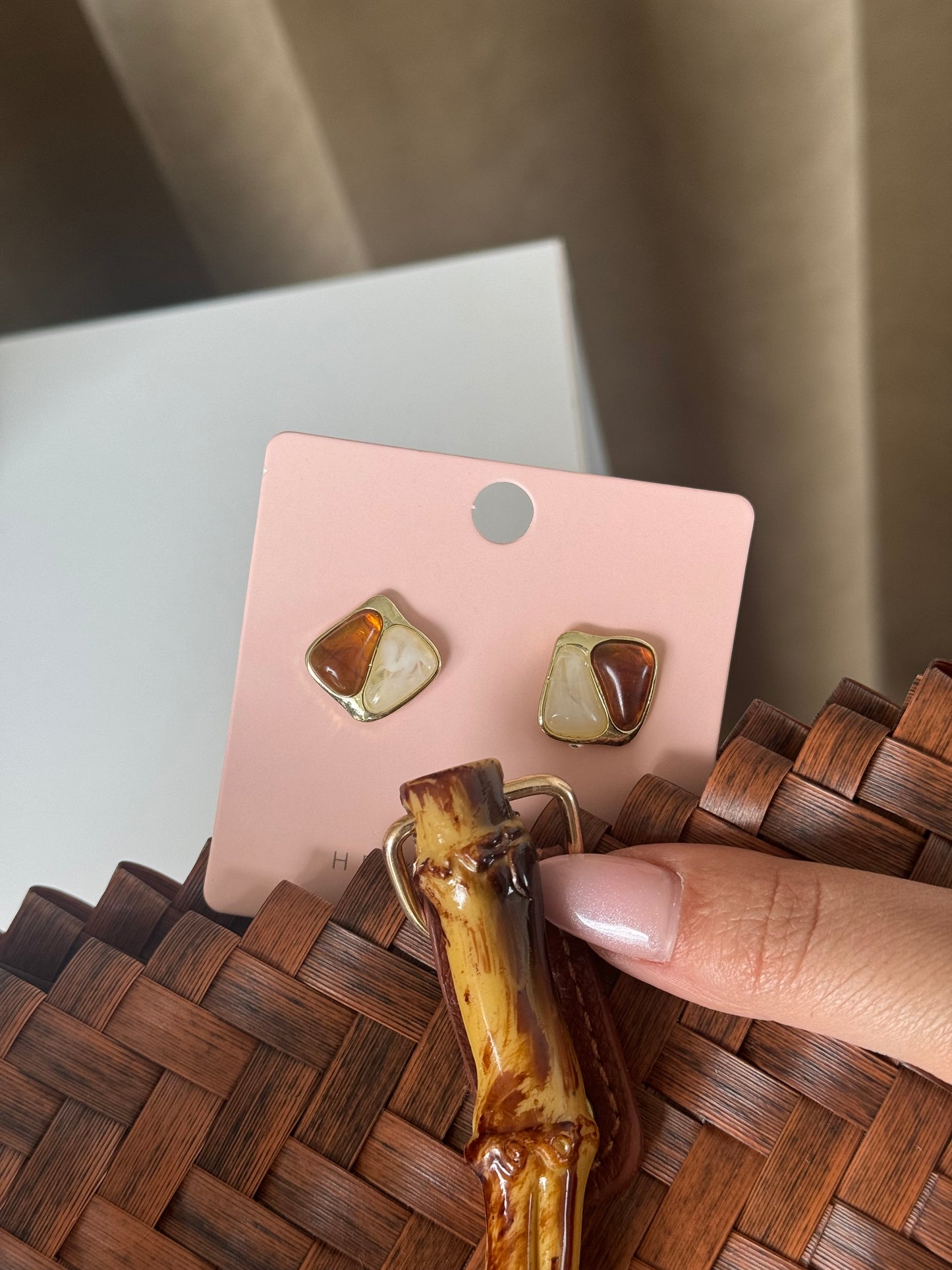 Simple Style Earrings