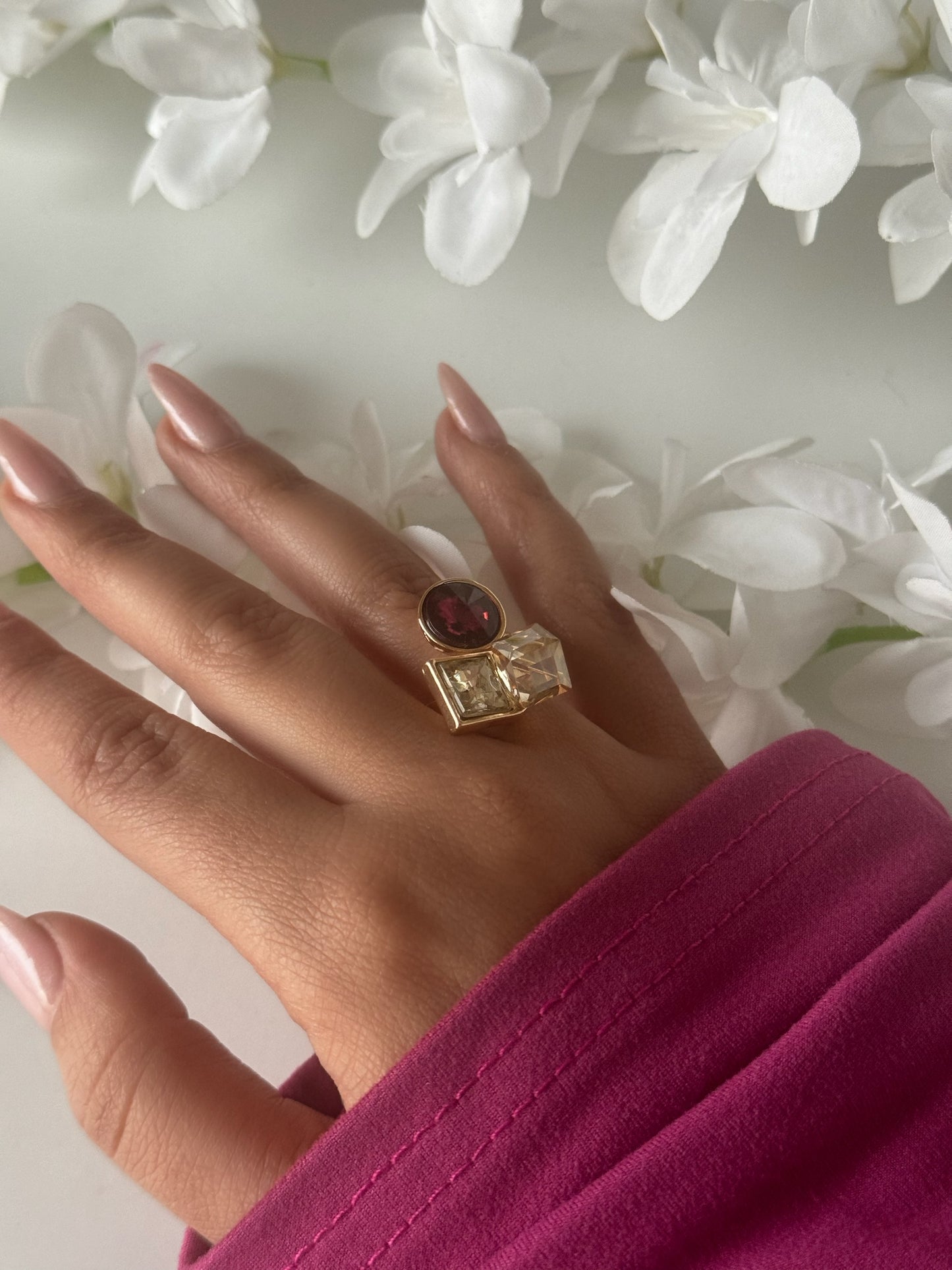 Bold and golden with a touch of sparkle.”