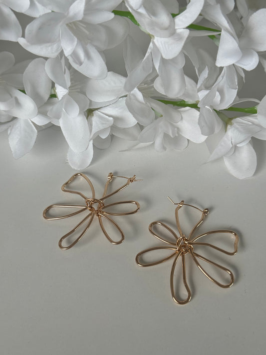 Flower Spring Earrings